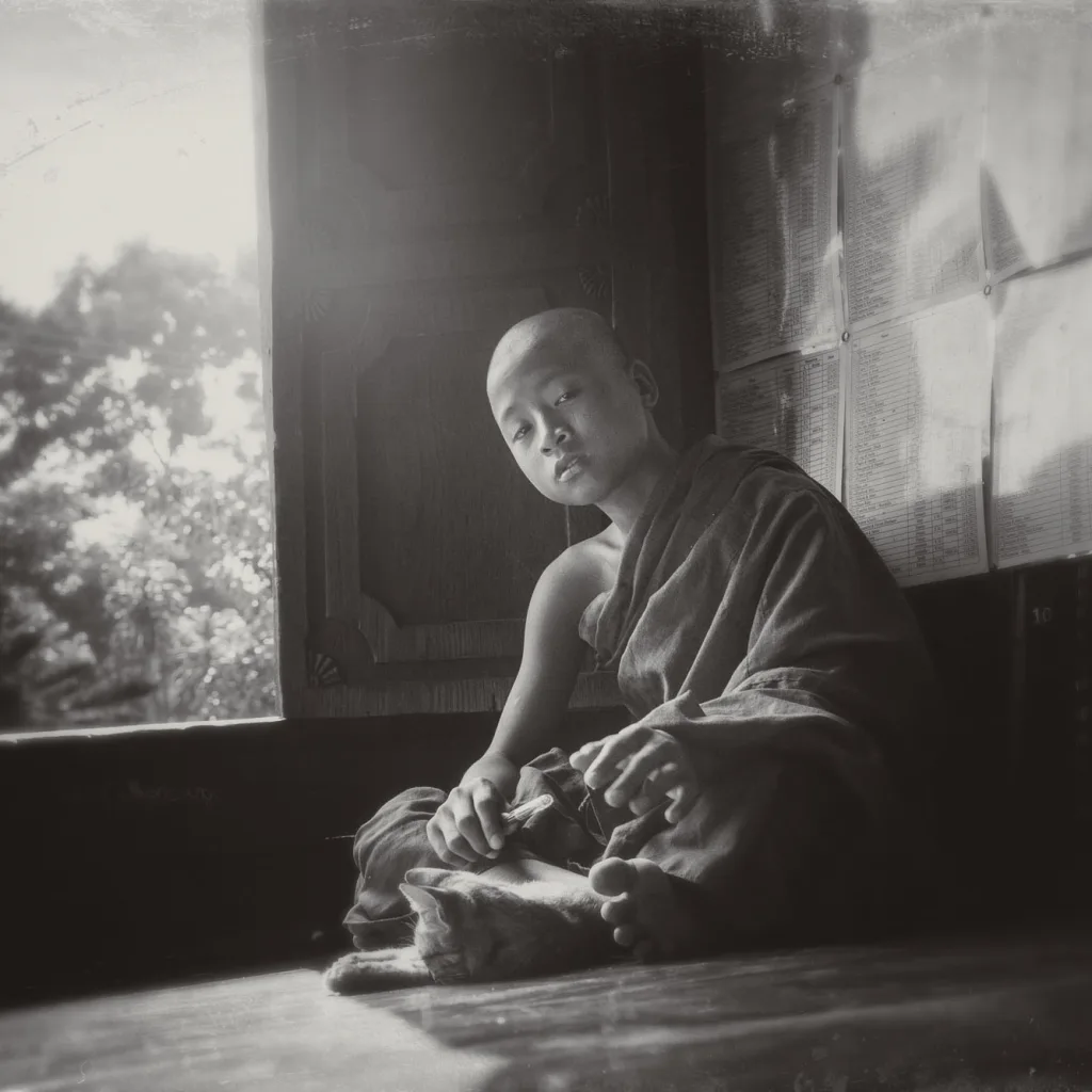 Myanmar, wet plate look