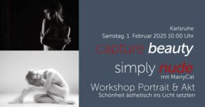 Workshop klassische Aktfotografie mit Marrycat in Karlsruhe