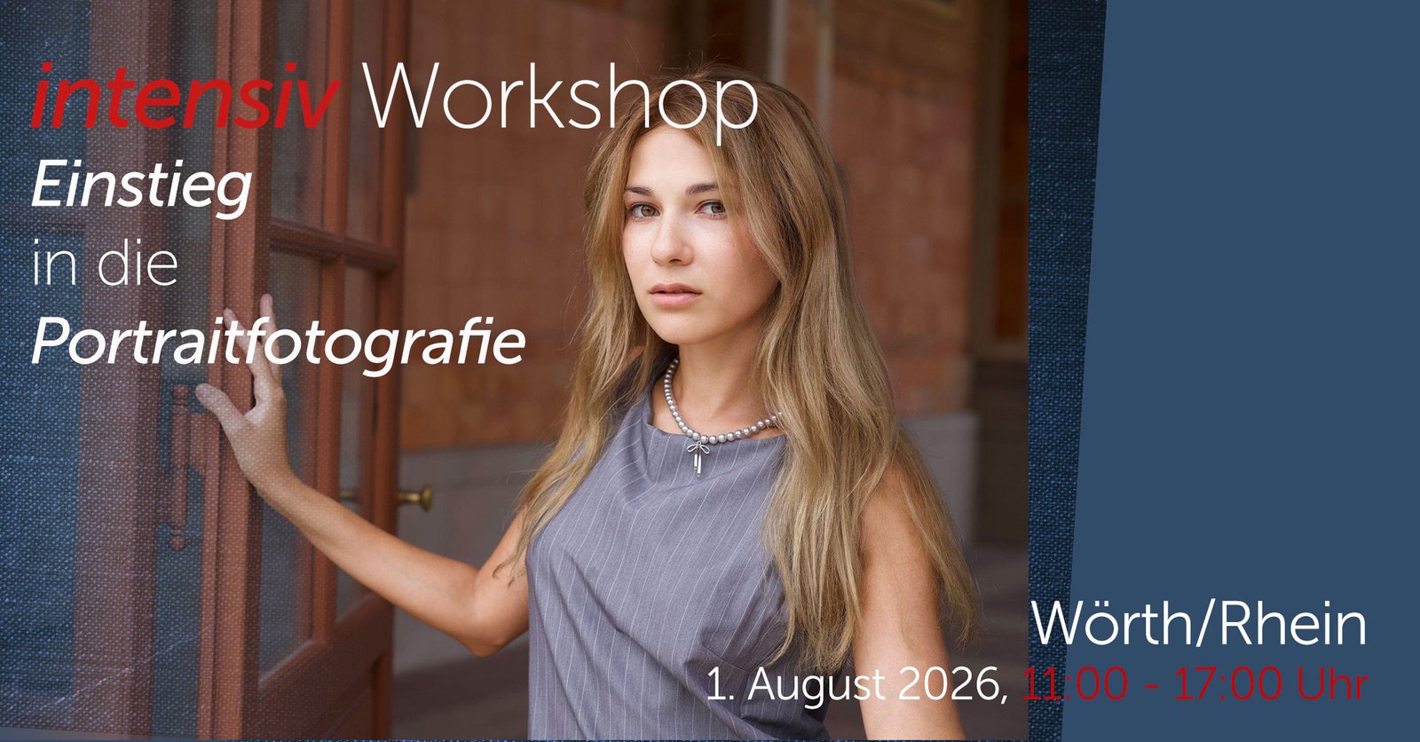 Workshop Portraitfotografie Karlsruhe mit Dietmar Sebastian Fischer